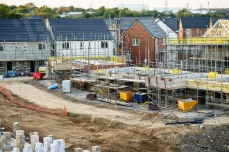 housing construction site