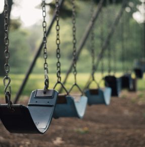 empty swings