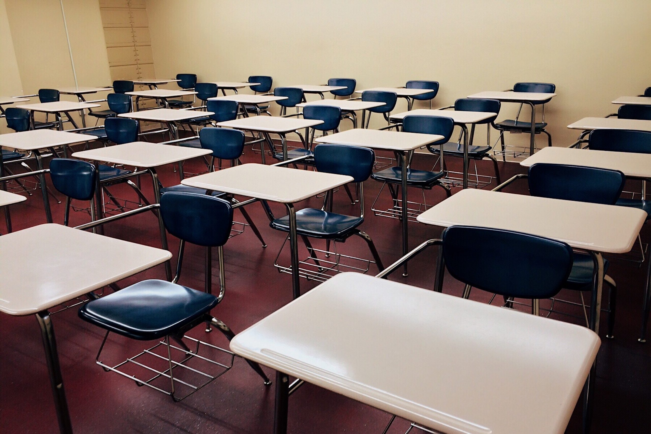 chairs in classroom